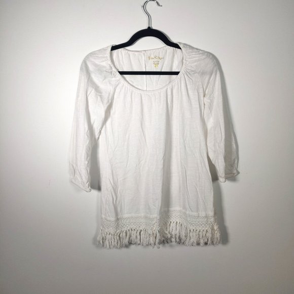 Lilly Pulitzer Tops - 0010 Lilly Pulitzer Boho 3/4 length fringe